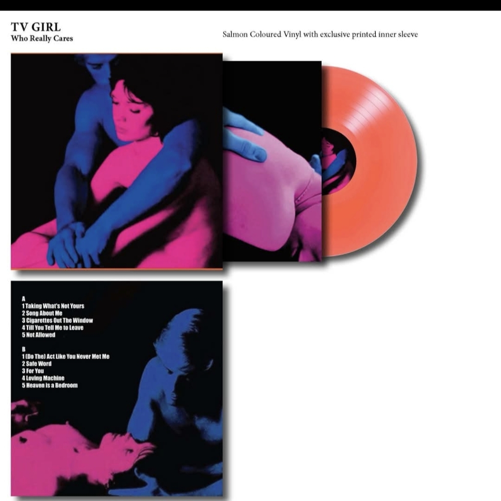 TV Girl "Who Really Cares" Red Vinyl Lp